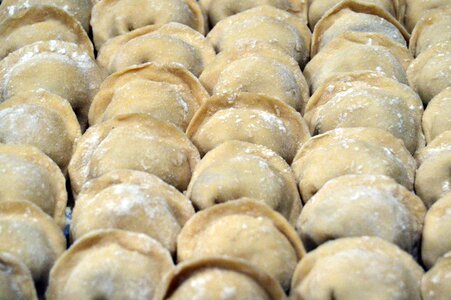 Pelmeni russian dumplings photo