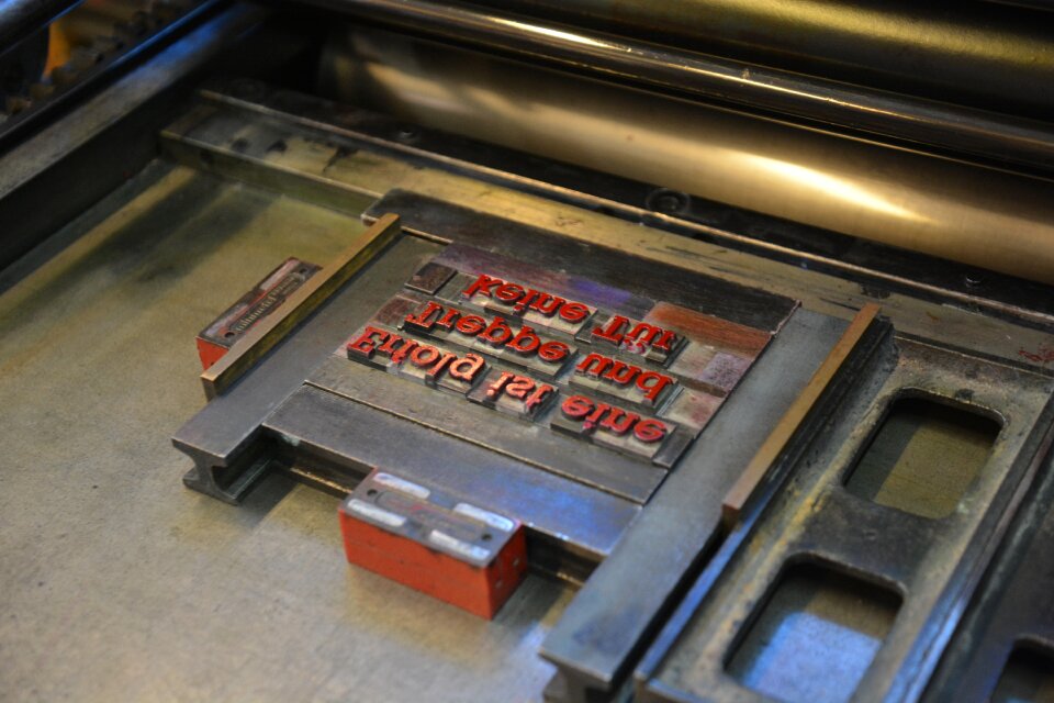 Printing barmbek museum of the work