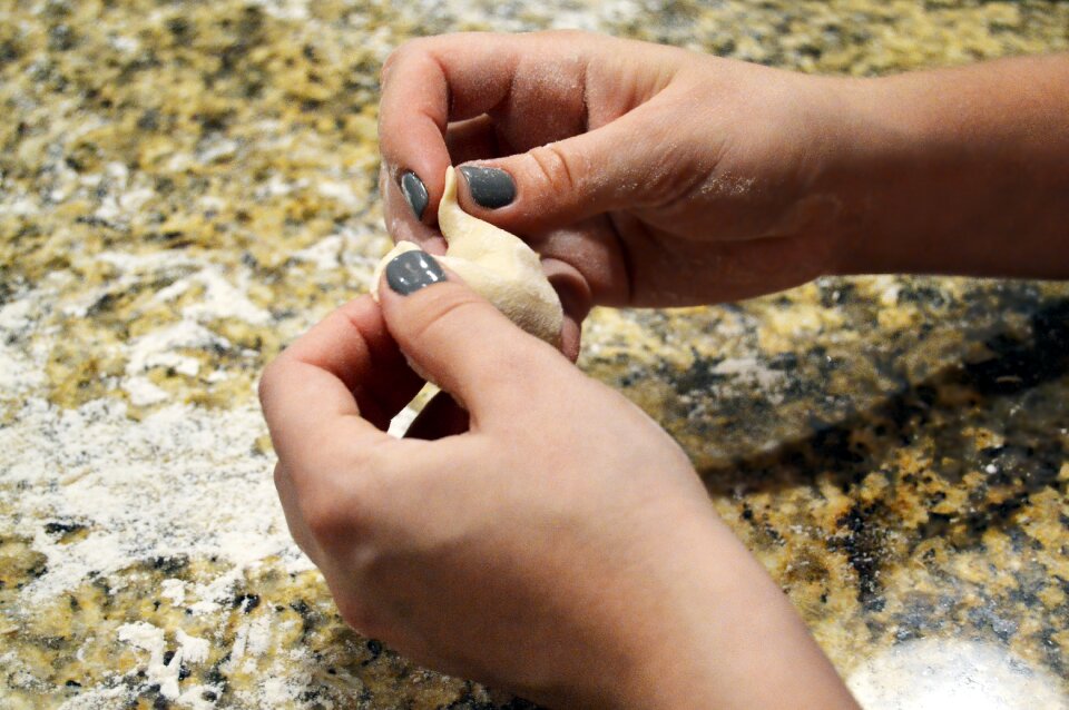 Pelmeni russian dumplings