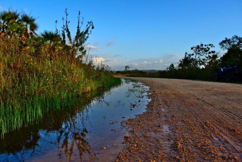 Landscape outdoors road