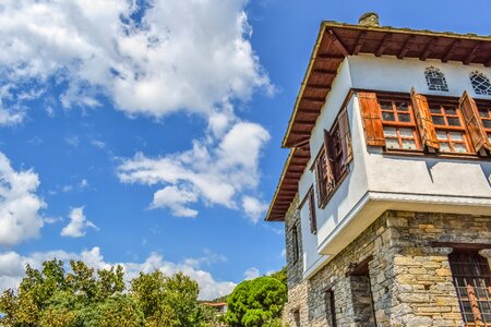 Village house architecture photo