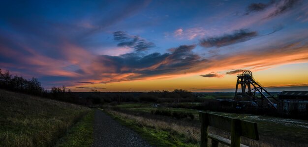 Landscape sunrise cloud photo