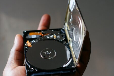 Hard disk hard drive technology photo