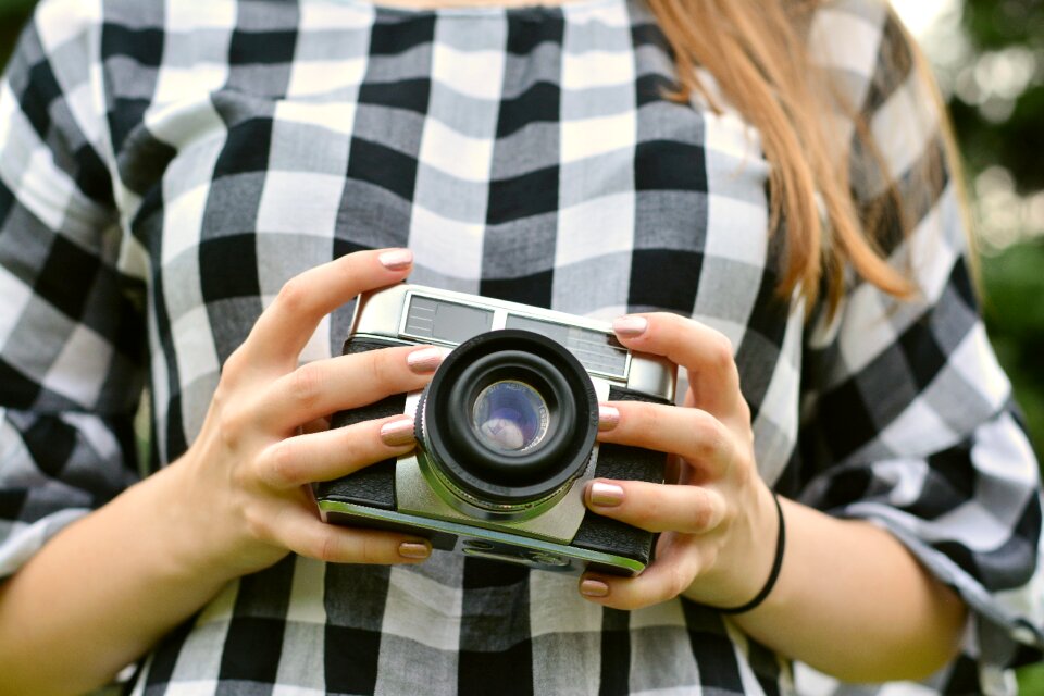 Photograph analog camera analog