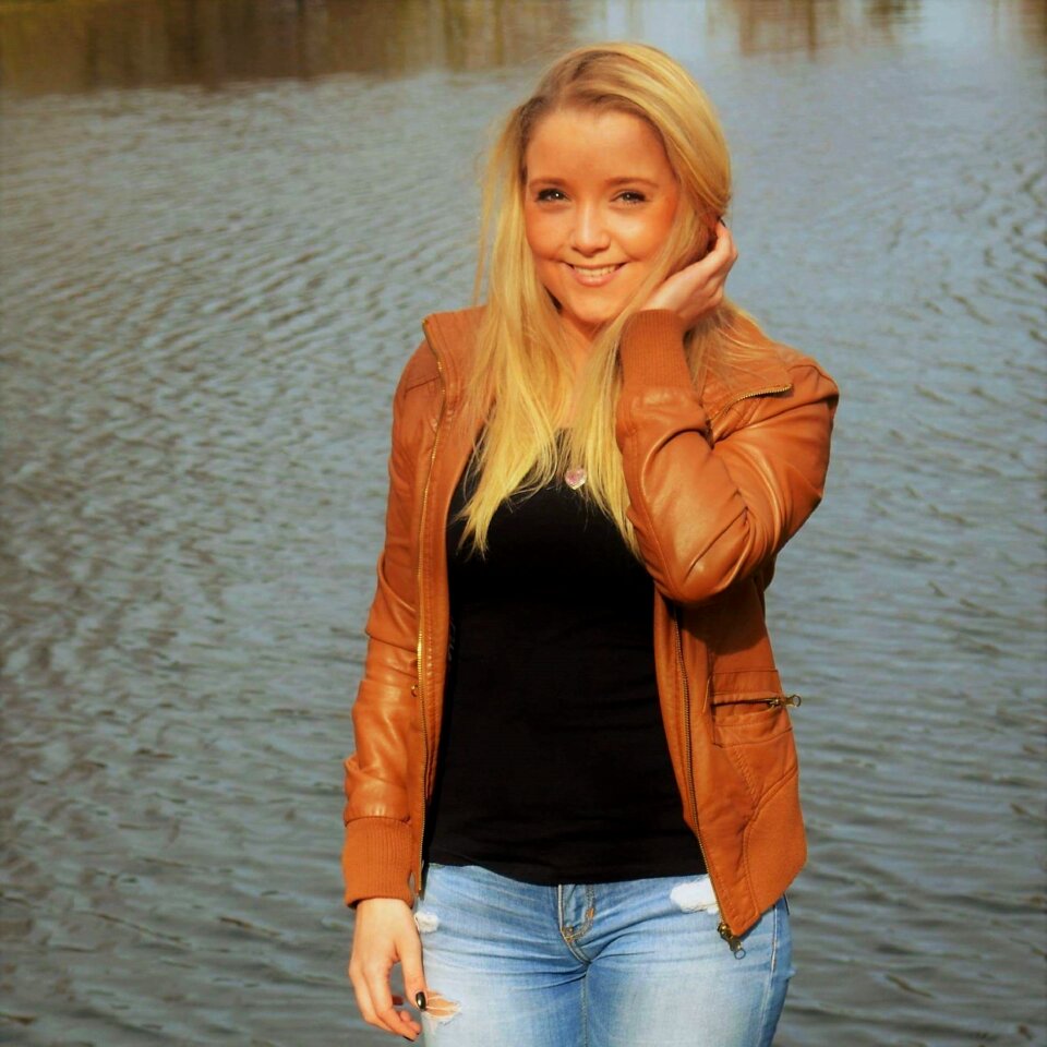 Blonde adult girl
