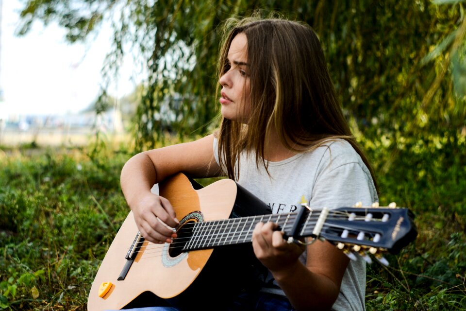 Guitar music musician