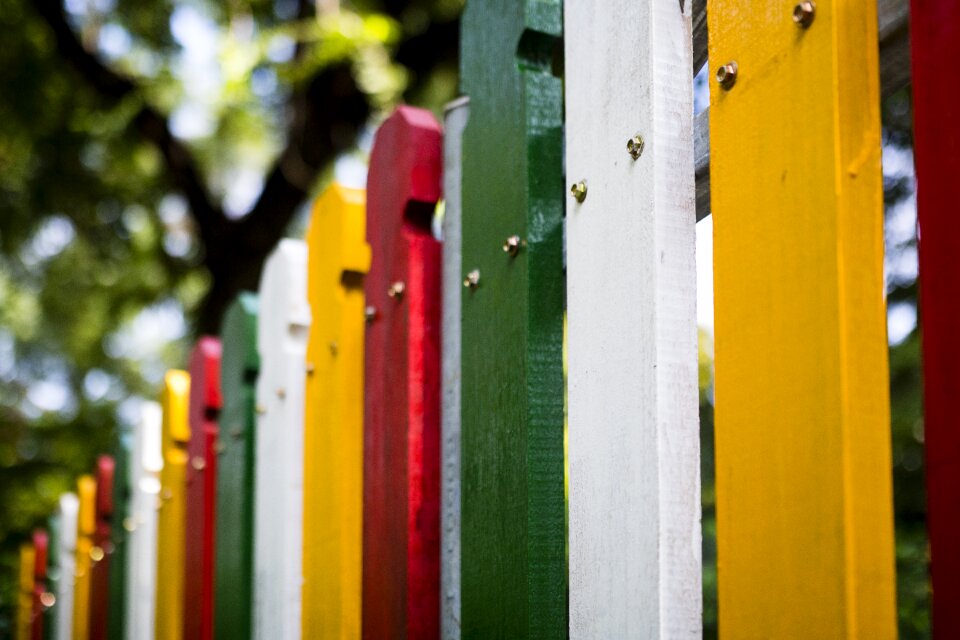 Fence kid kindergarten