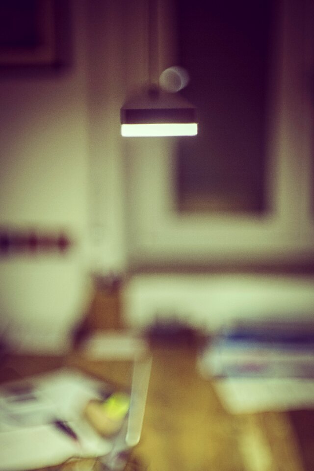 Interior lamp abstract
