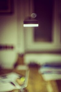 Interior lamp abstract