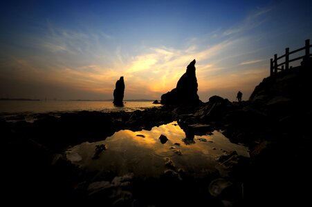 Republic of korea rock island rock photo