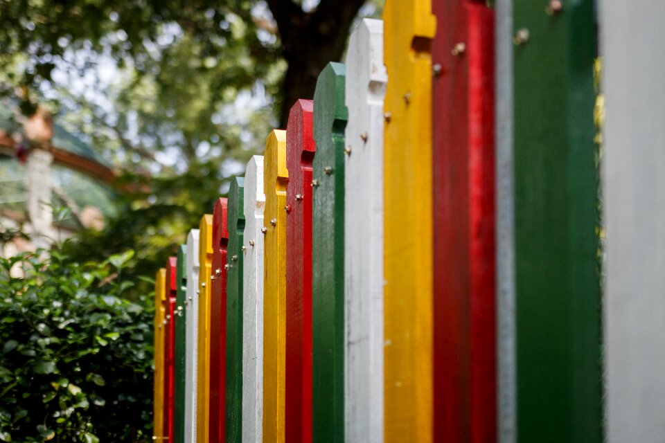 Fence kid kindergarten