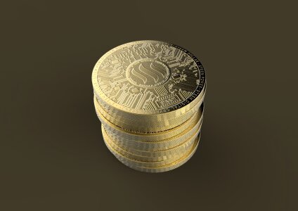 Coin cryptocurrency steam power