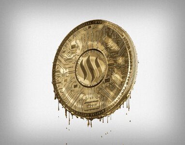 Coin cryptocurrency steam power