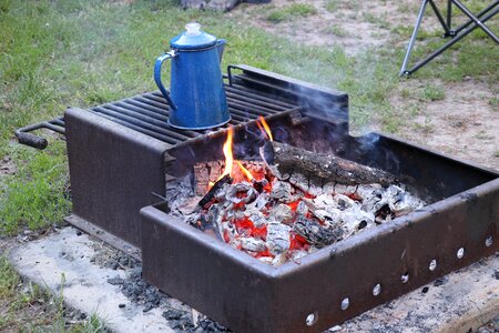Outdoor fire camp