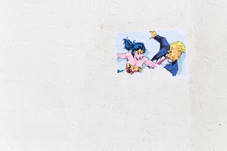 Superhero wonderwoman trump