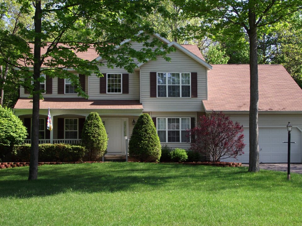 Residential architecture family photo