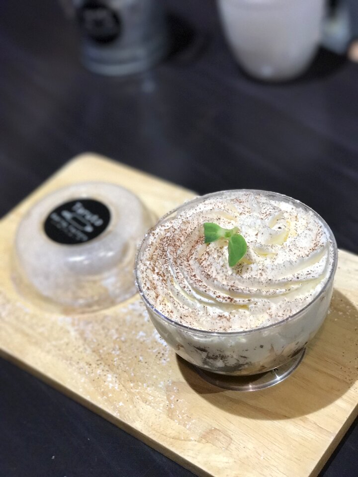 Mochi pancake dessert