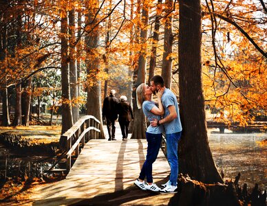 People outdoors park