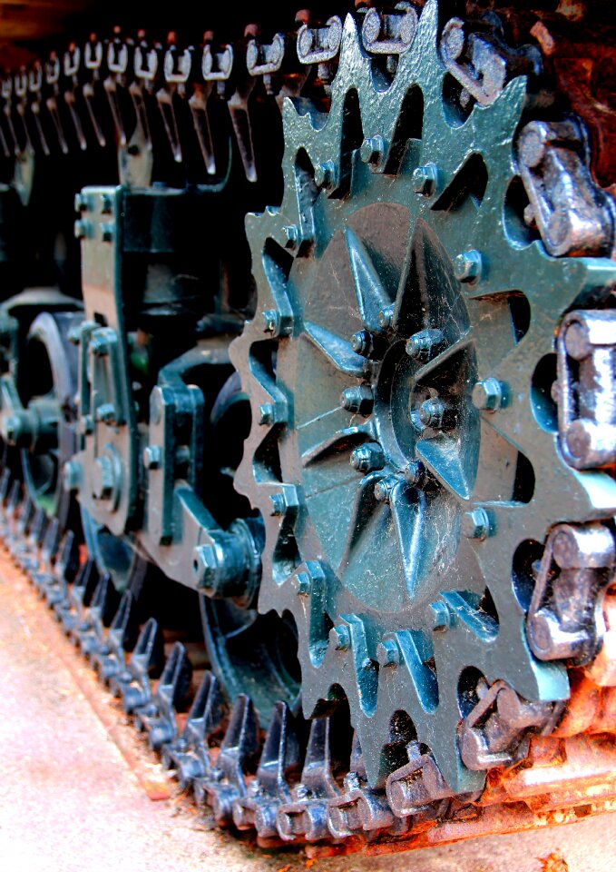Iron machine gear