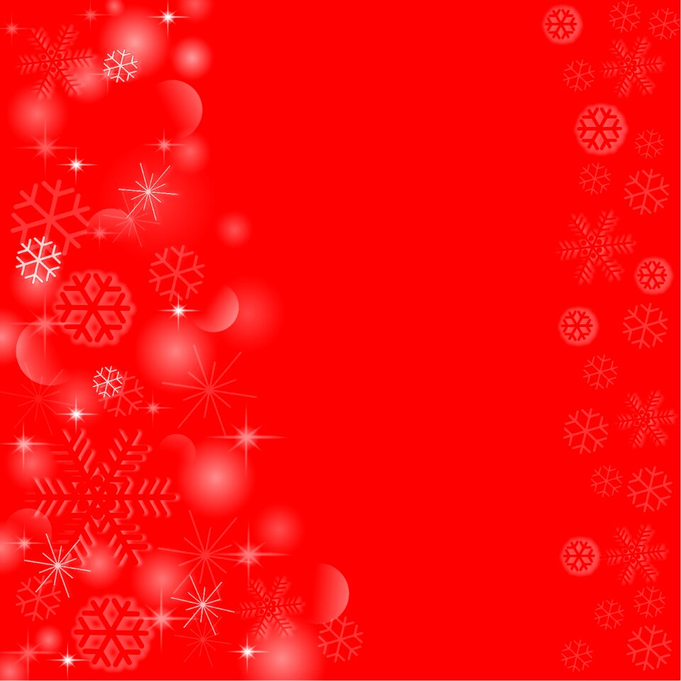 Red background backdrop decoration
