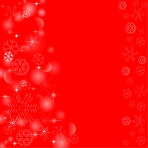 Red background backdrop decoration