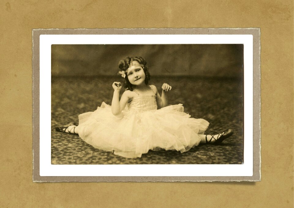 Vintage portrait beautiful