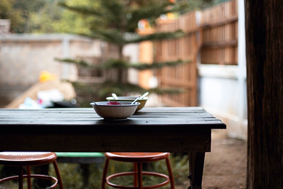 Bowl spoon chairs