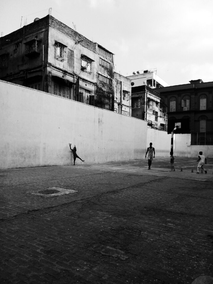 Street city childhood
