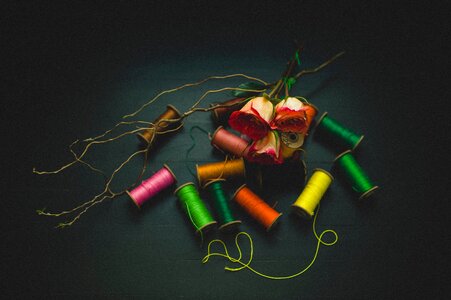 Green yellow pink