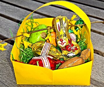 Easter eggs easter bunny candy