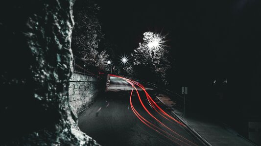 Cars black and white red