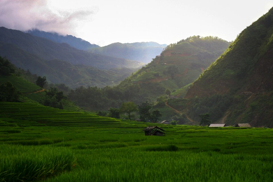 Landscape hill sapa
