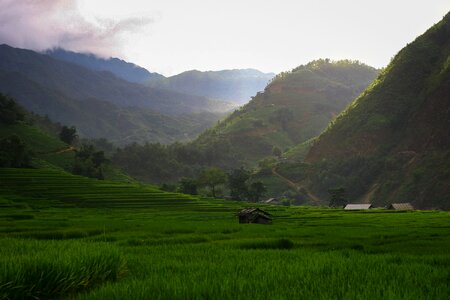 Landscape hill sapa