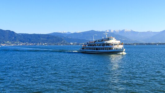 Shipping ferry boat photo