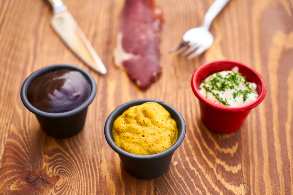 Fork knife mayonnaise