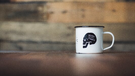 Blur coffee kitchen