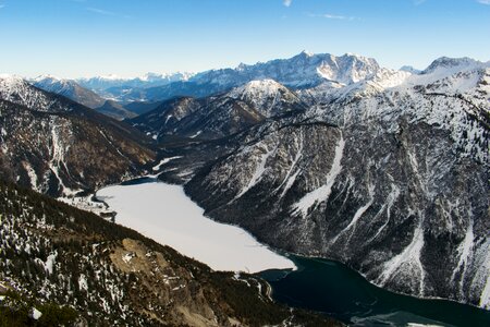 Landscape austria mountain lake
