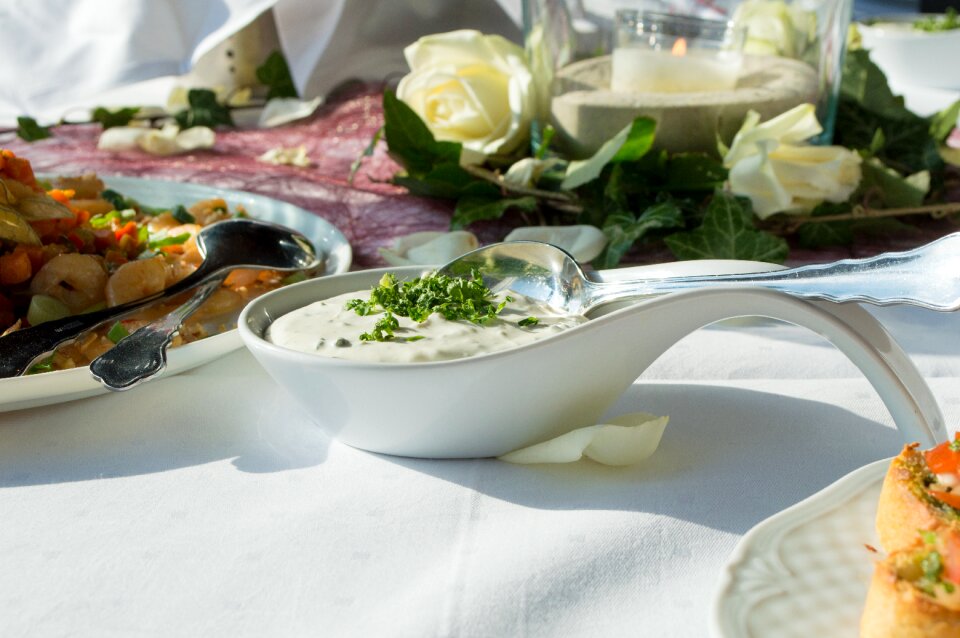 Festive spoon starter