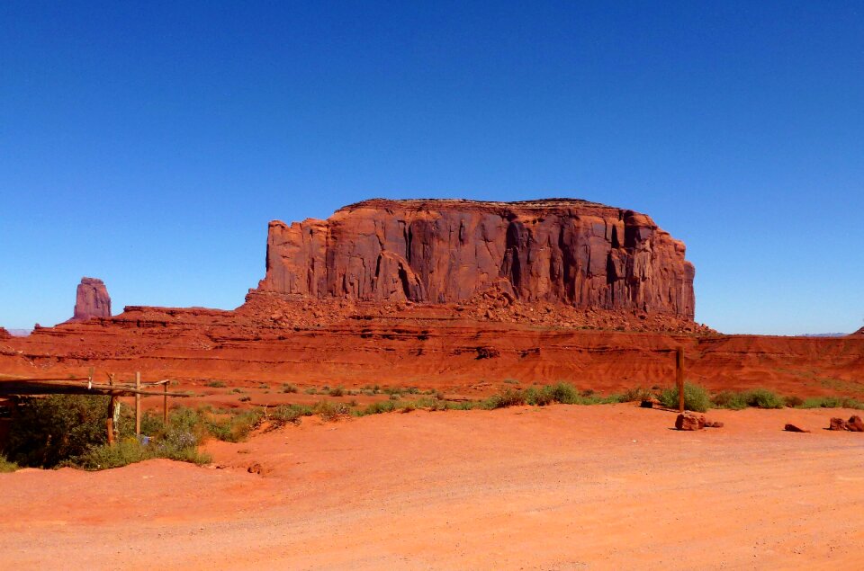 Desert pink sandstone travel