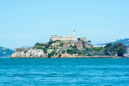 Island alcatraz california photo