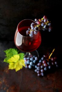 Wine alcohol glass