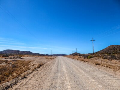 Strommast road horizon photo