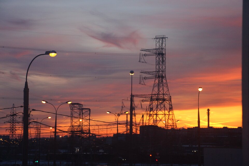 Sky pollution electricity