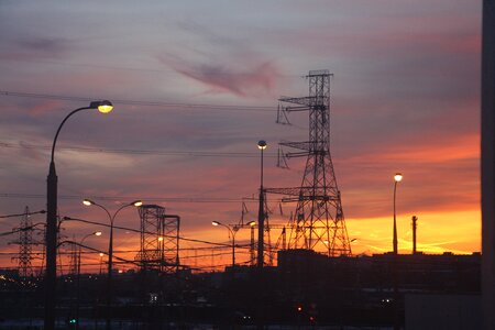 Sky pollution electricity