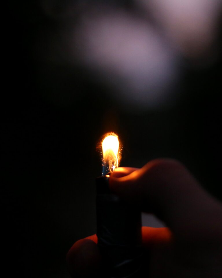 Lighter night dark