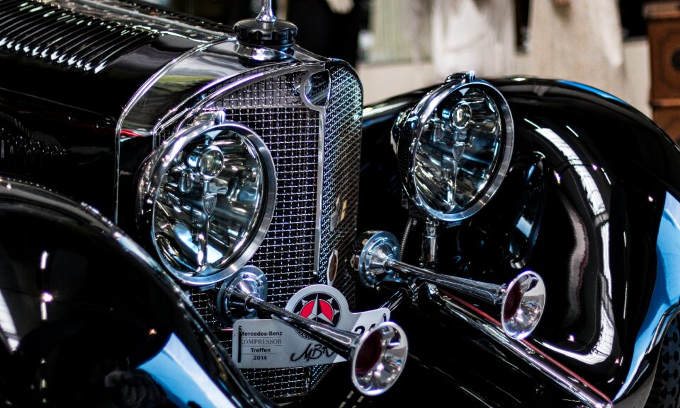 Classic cars transportation vehicle