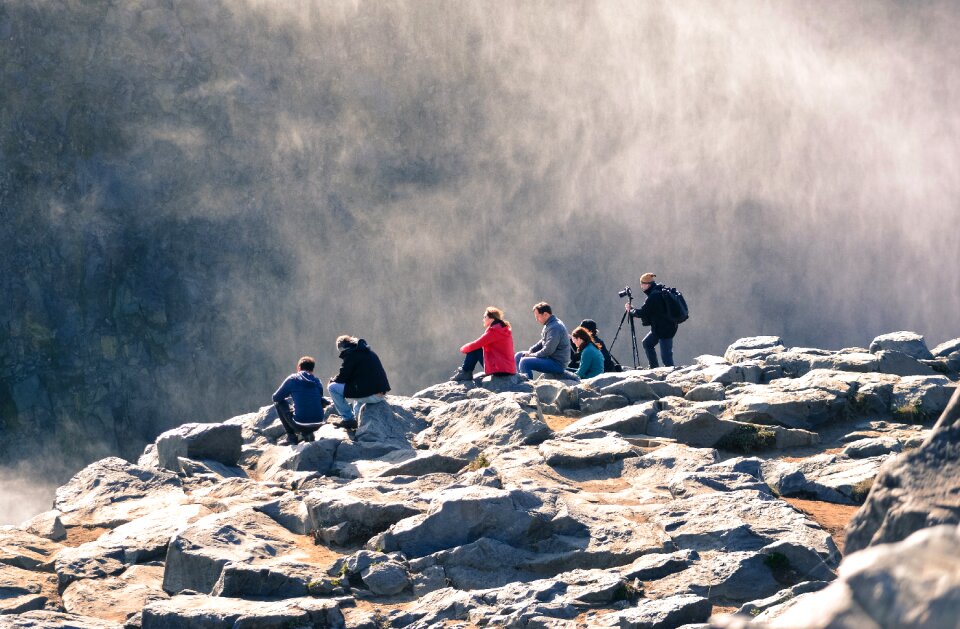 Summit landscape outdoor