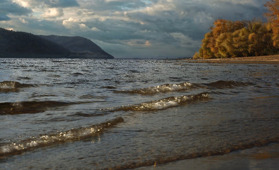 Clouds water landscape