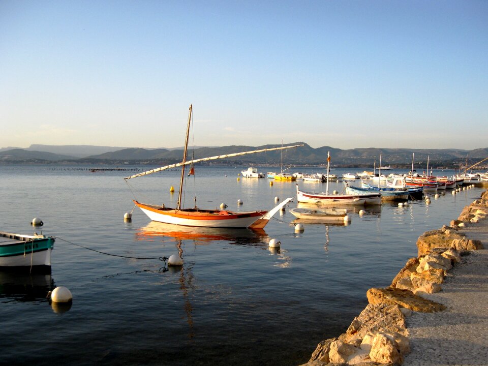 Holiday sun evening