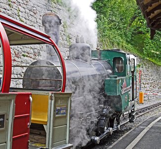 Brienz rothornbahn red horn view mountain photo